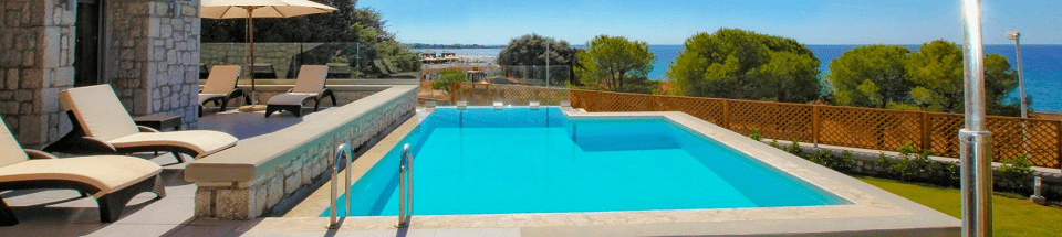Villa con piscina privada en Rodas
